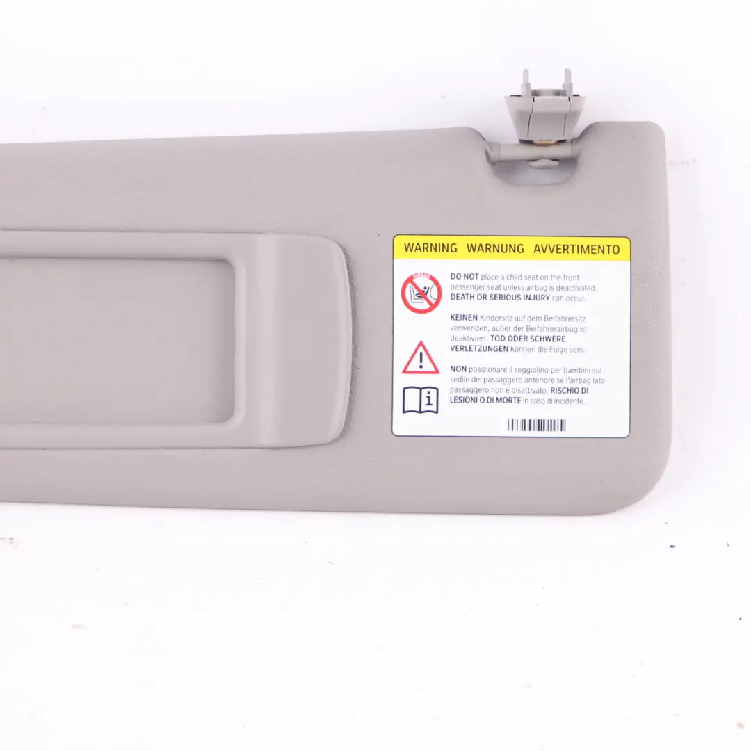 Parasol BMW F10 F11 Parasol De Cuero Con Espejo Izquierdo Everestgrau para con número de pieza 7248855 Parasol BMW F10 F11 Parasol De Cuero Con Espejo Izquierdo Everestgrau - SKU 7248855 - Número de pieza 7248855