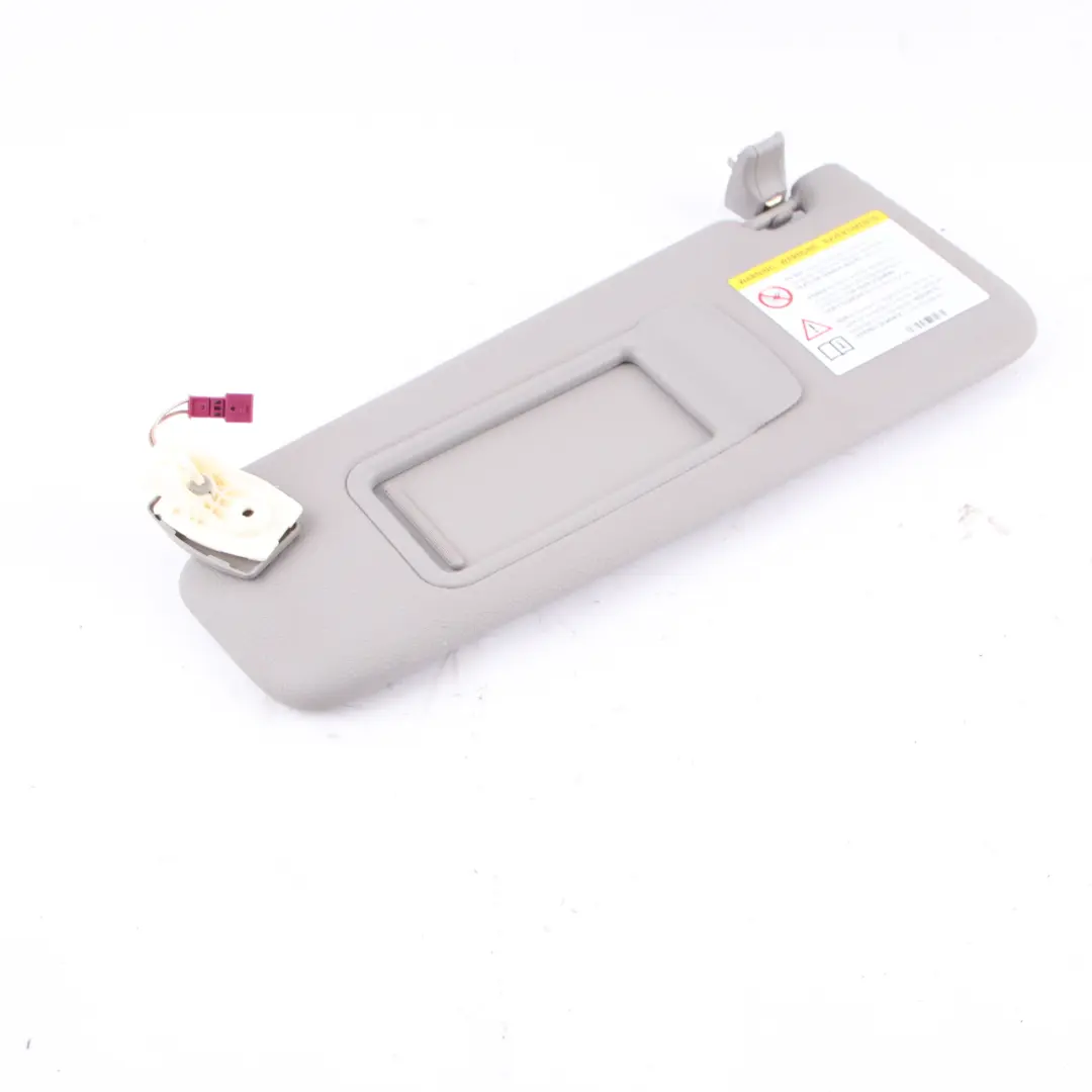 Sonnenblende BMW F10 F11 Leder Sonnenblende Spiegel links Everestgrau für mit Teilenummer 7248855 Sonnenblende BMW F10 F11 Leder Sonnenblende Spiegel links Everestgrau - SKU 7248855 - Teilenummer 7248855
