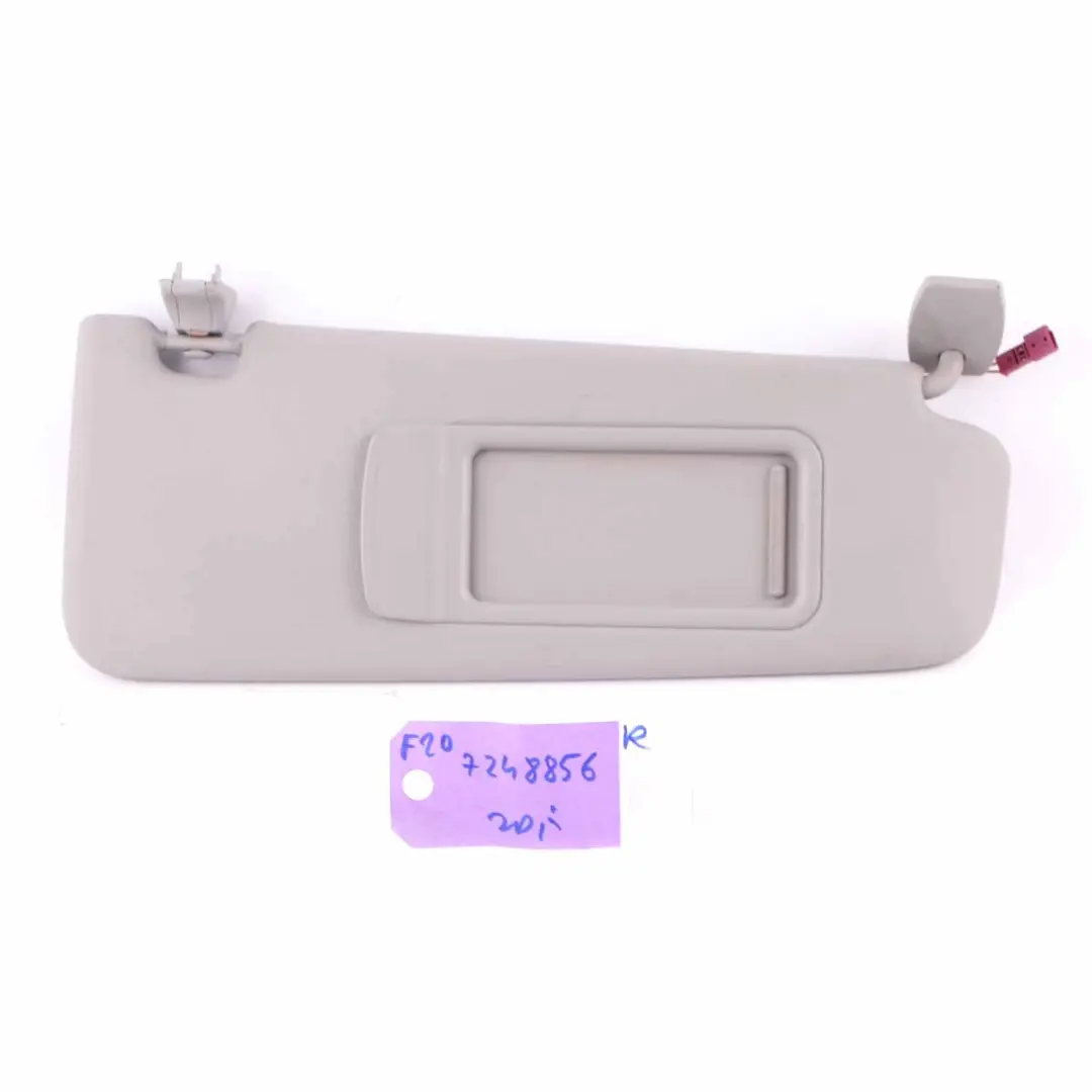 Série 5 F10 F11 Rétroviseur pare-soleil droit éclairé Everest Grey pour BMW à propos du numéro de pièce 7248856 BMW Série 5 F10 F11 Rétroviseur pare-soleil droit éclairé Everest Grey - SKU 7248856 - Numéro de pièce 7248856