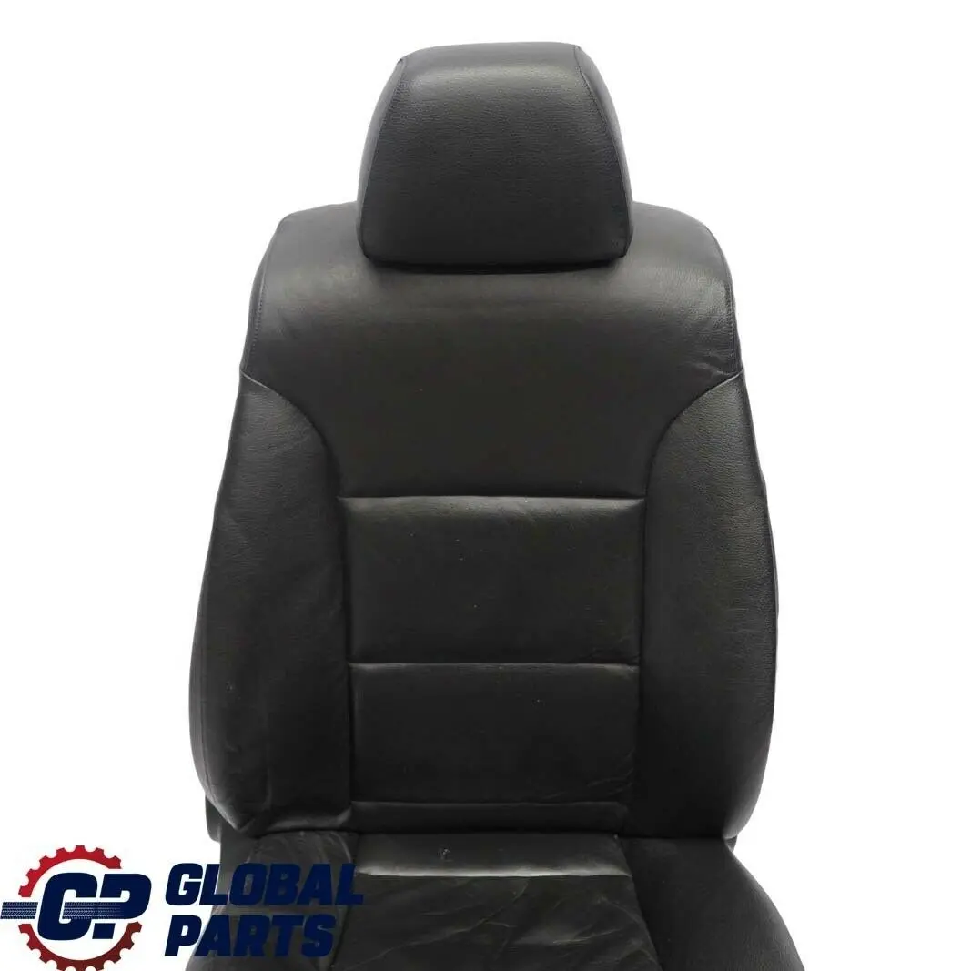 BMW 5 Reihe E60 E61 Vorne Rechts Sitz Leder Dakota Schwarz - SKU 7249321-1 - Teilenummer 7249321