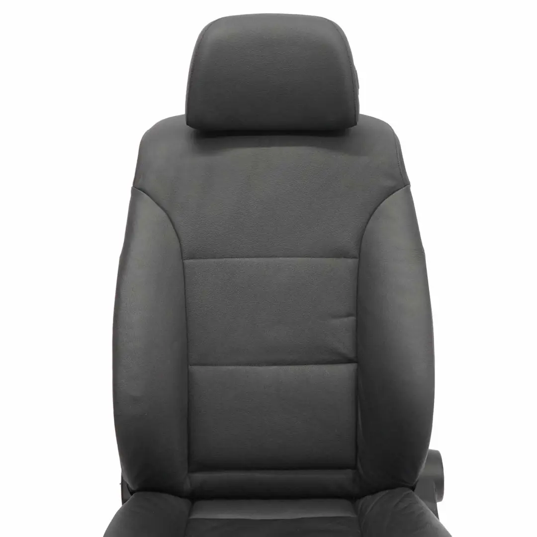 Front Seat BMW E60 E61 LCI Black Leather Heated Dakota Left N/S Seat to with Part number 7249321 Front Seat BMW E60 E61 LCI Black Leather Heated Dakota Left N/S Seat - SKU 7249321-2 - Part number 7249321