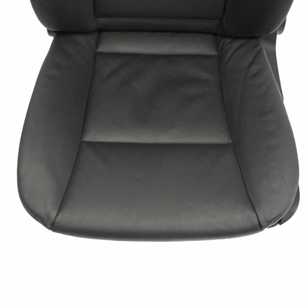Front Seat BMW E60 E61 LCI Black Leather Heated Dakota Left N/S Seat to with Part number 7249321 Front Seat BMW E60 E61 LCI Black Leather Heated Dakota Left N/S Seat - SKU 7249321-2 - Part number 7249321