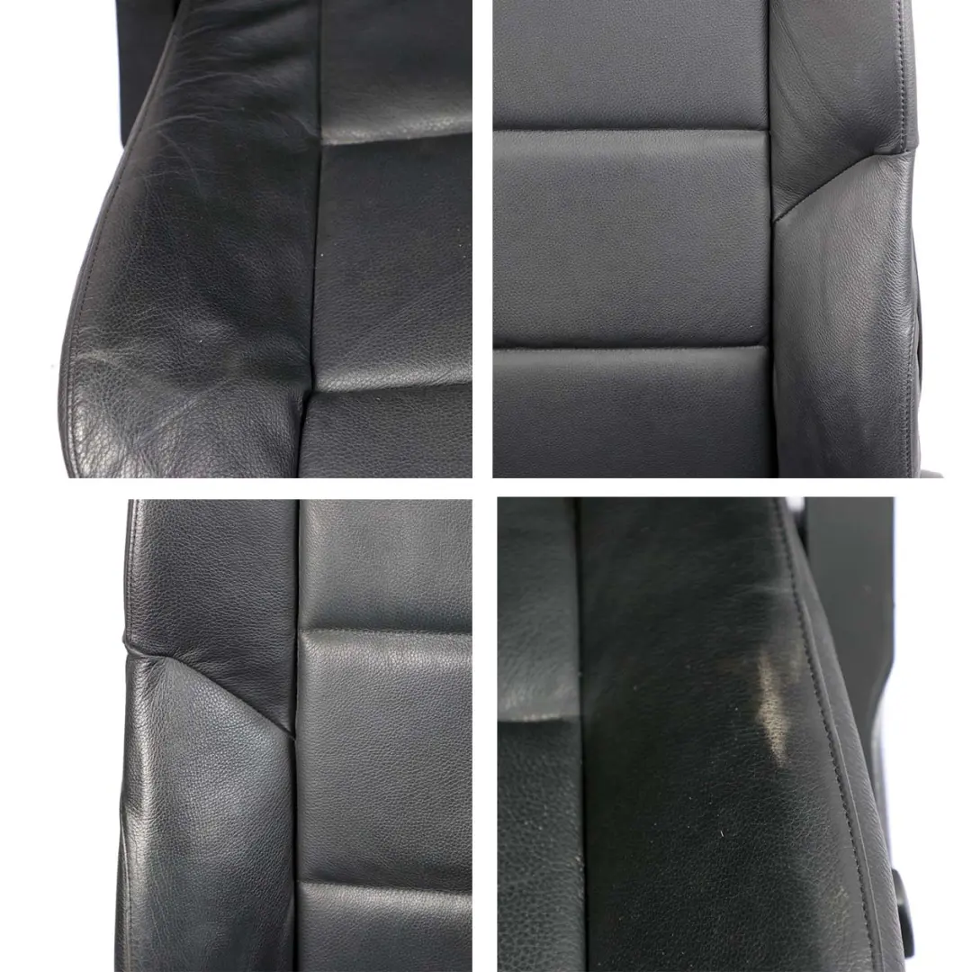 BMW 5 Series E60 LCI Sport Black Leather Interior Seats With Door Cards Memory - SKU 7249382-3 - Part number 7249491