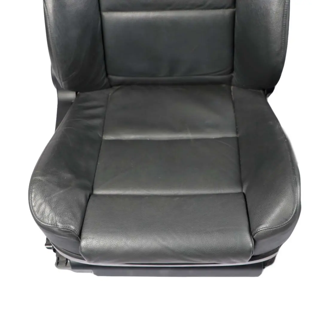 Leather Interior Seats With Door Cards Memory to BMW 5 Series E60 LCI Sport Black with Part number 7249491 BMW 5 Series E60 LCI Sport Black Leather Interior Seats With Door Cards Memory - SKU 7249382-3 - Part number 7249491