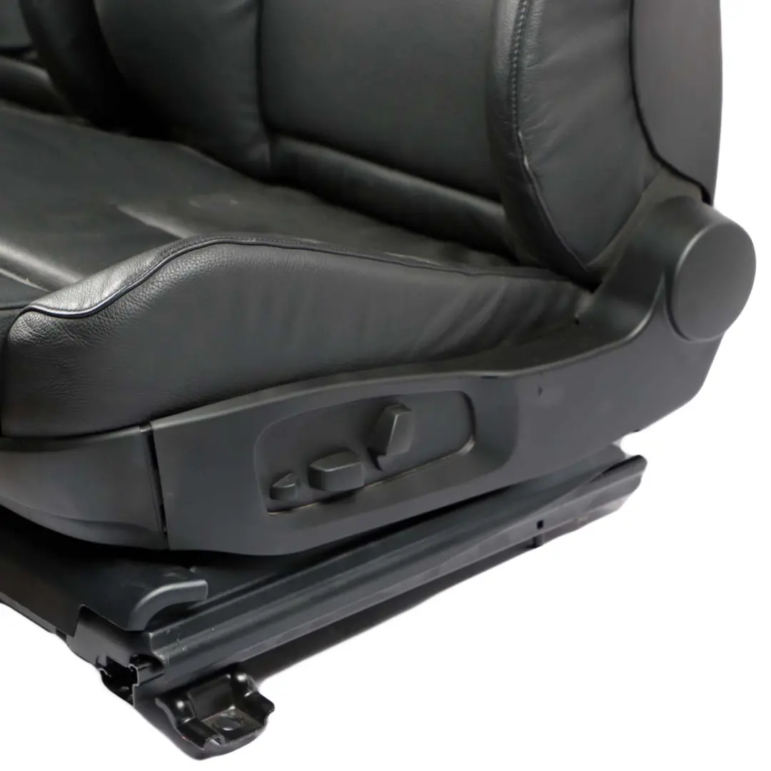 Leather Interior Seats With Door Cards Memory to BMW 5 Series E60 LCI Sport Black with Part number 7249491 BMW 5 Series E60 LCI Sport Black Leather Interior Seats With Door Cards Memory - SKU 7249382-3 - Part number 7249491