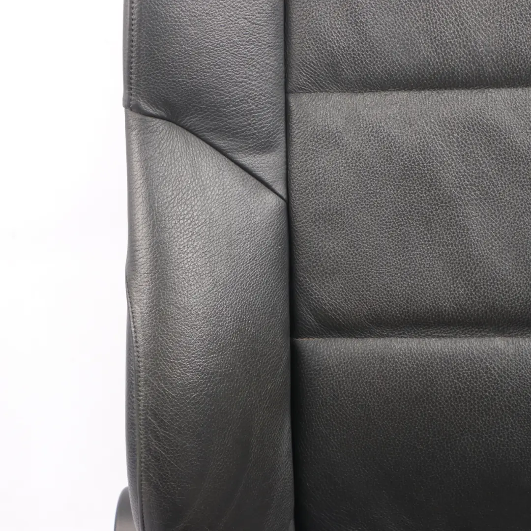 Front Right O/S Seat Black Leather Dakota to BMW E60 E61 LCI M Sport with Part number 7249382 BMW E60 E61 LCI M Sport Front Right O/S Seat Black Leather Dakota - SKU 7249382-4 - Part number 7249382