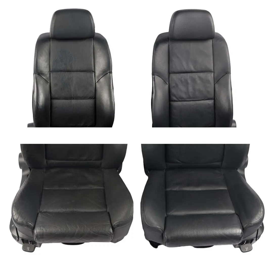Seats Leather BMW E60 LCI Sport Black Interior Front Rear Seat With Door Cards to with Part number 7249382 Seats Leather BMW E60 LCI Sport Black Interior Front Rear Seat With Door Cards - SKU 7249382-5 - Part number 7249382