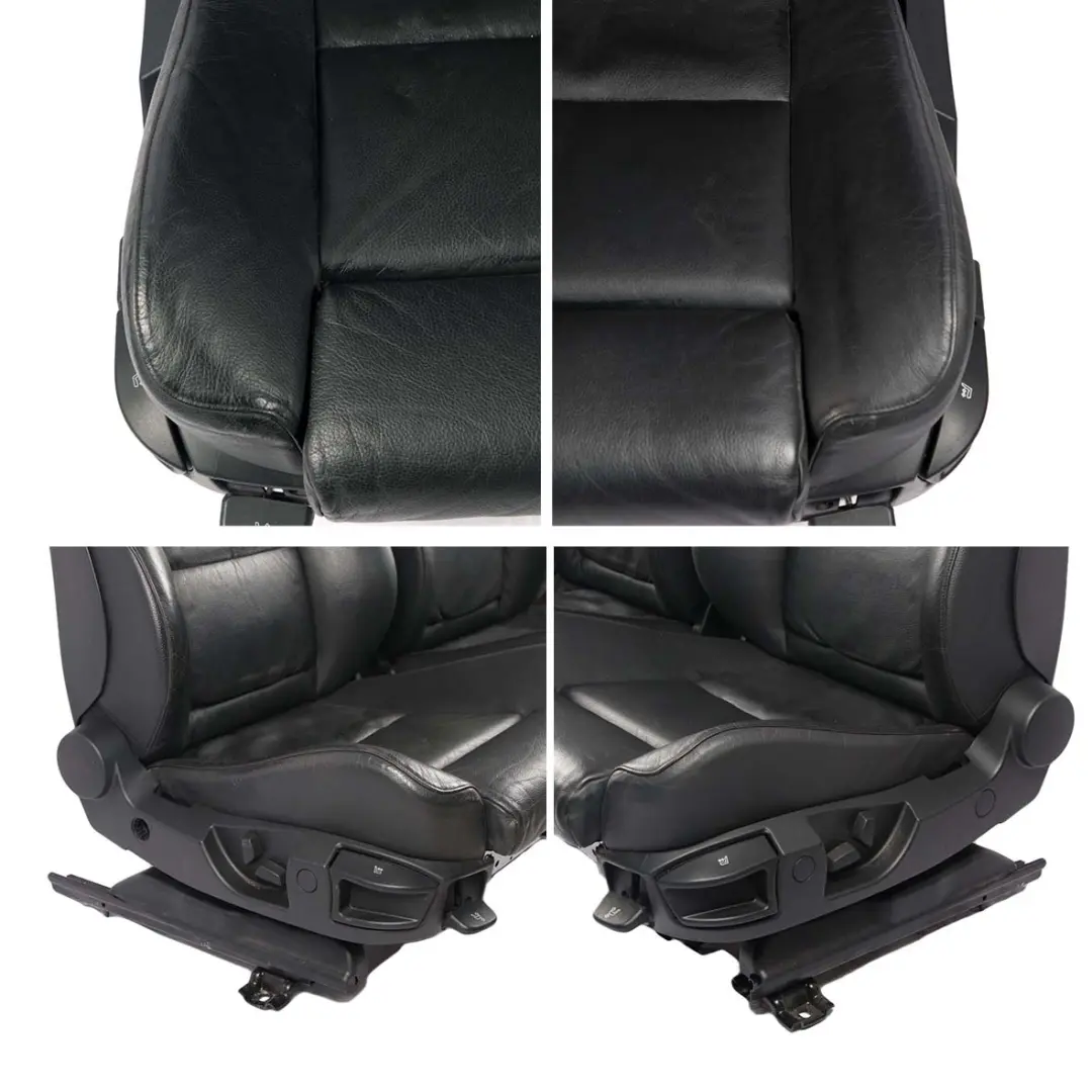 Seats Leather BMW E60 LCI Sport Black Interior Front Rear Seat With Door Cards to with Part number 7249382 Seats Leather BMW E60 LCI Sport Black Interior Front Rear Seat With Door Cards - SKU 7249382-5 - Part number 7249382