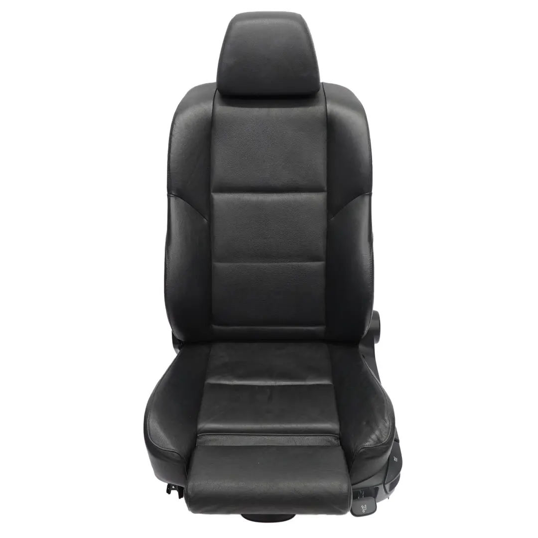 BMW E60 E61 Fotel Lewy Przód Grzany Sport Czarny Skóra Dakota - SKU 7249382-9 - Numer Części 7249382