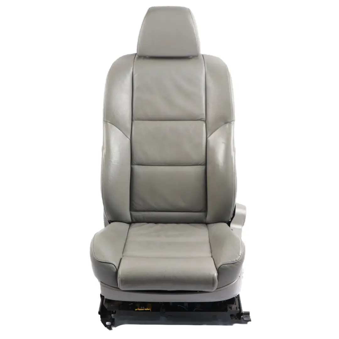 Front Seat BMW E60 E61 M Sport Heated Memory Left N/S Leather Dakota Grey to with Part number 7249383 Front Seat BMW E60 E61 M Sport Heated Memory Left N/S Leather Dakota Grey - SKU rhd-7249383-4 - Part number 7249383