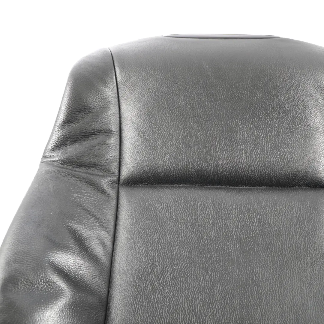 Backrest Front Left Right Heated Comfort Seat Cover Leather Black BMW E60 Seat - SKU 7249399-3 - Part number 7249399