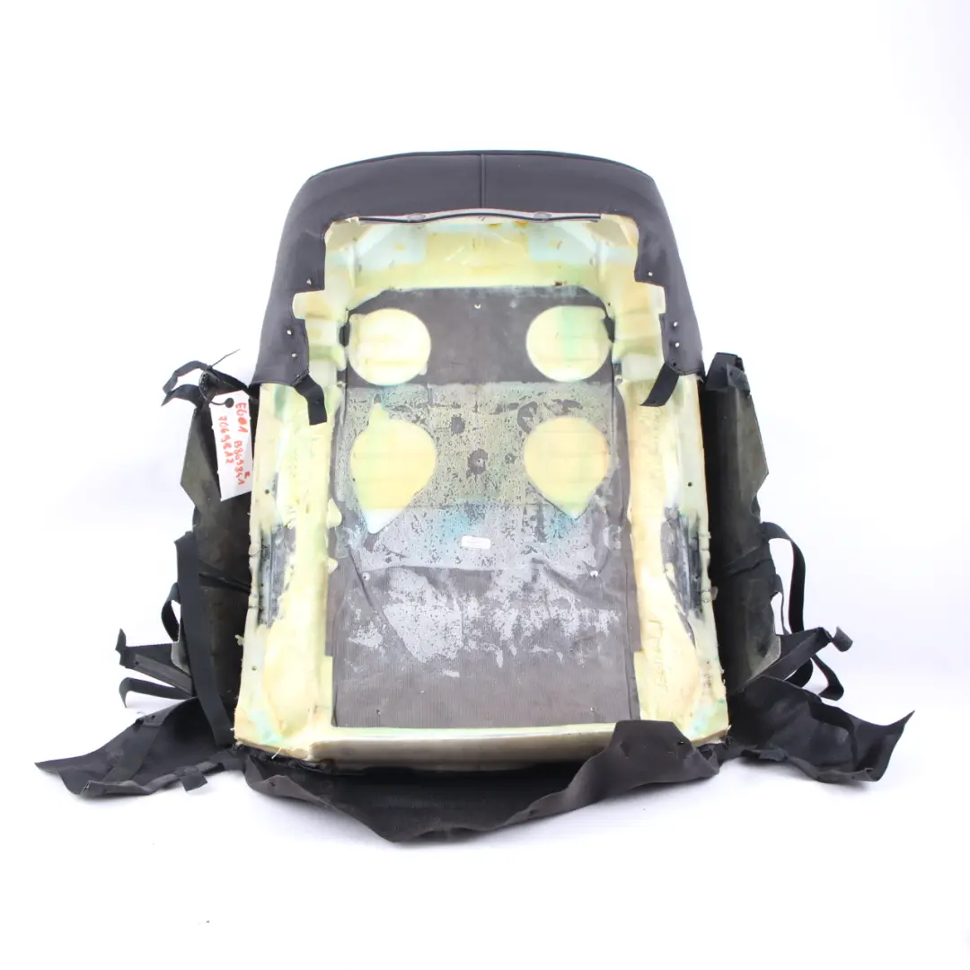 Backrest Front Left Right Comfort Seat Cover Leather Black to BMW E60 E61 Seat with Part number 7249399 BMW E60 E61 Seat Backrest Front Left Right Comfort Seat Cover Leather Black - SKU 7249399 - Part number 7249399