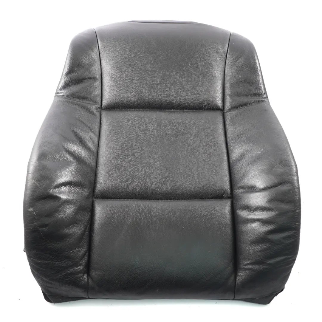 Backrest Front Left Right Comfort Seat Cover Leather Black to BMW E60 E61 Seat with Part number 7249399 BMW E60 E61 Seat Backrest Front Left Right Comfort Seat Cover Leather Black - SKU 7249399 - Part number 7249399