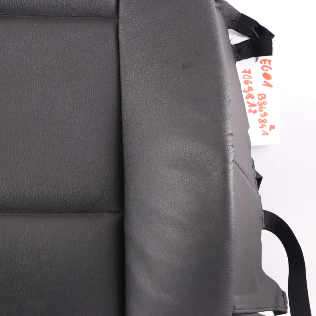 Backrest Front Left Right Comfort Seat Cover Leather Black to BMW E60 E61 Seat with Part number 7249399 BMW E60 E61 Seat Backrest Front Left Right Comfort Seat Cover Leather Black - SKU 7249399 - Part number 7249399