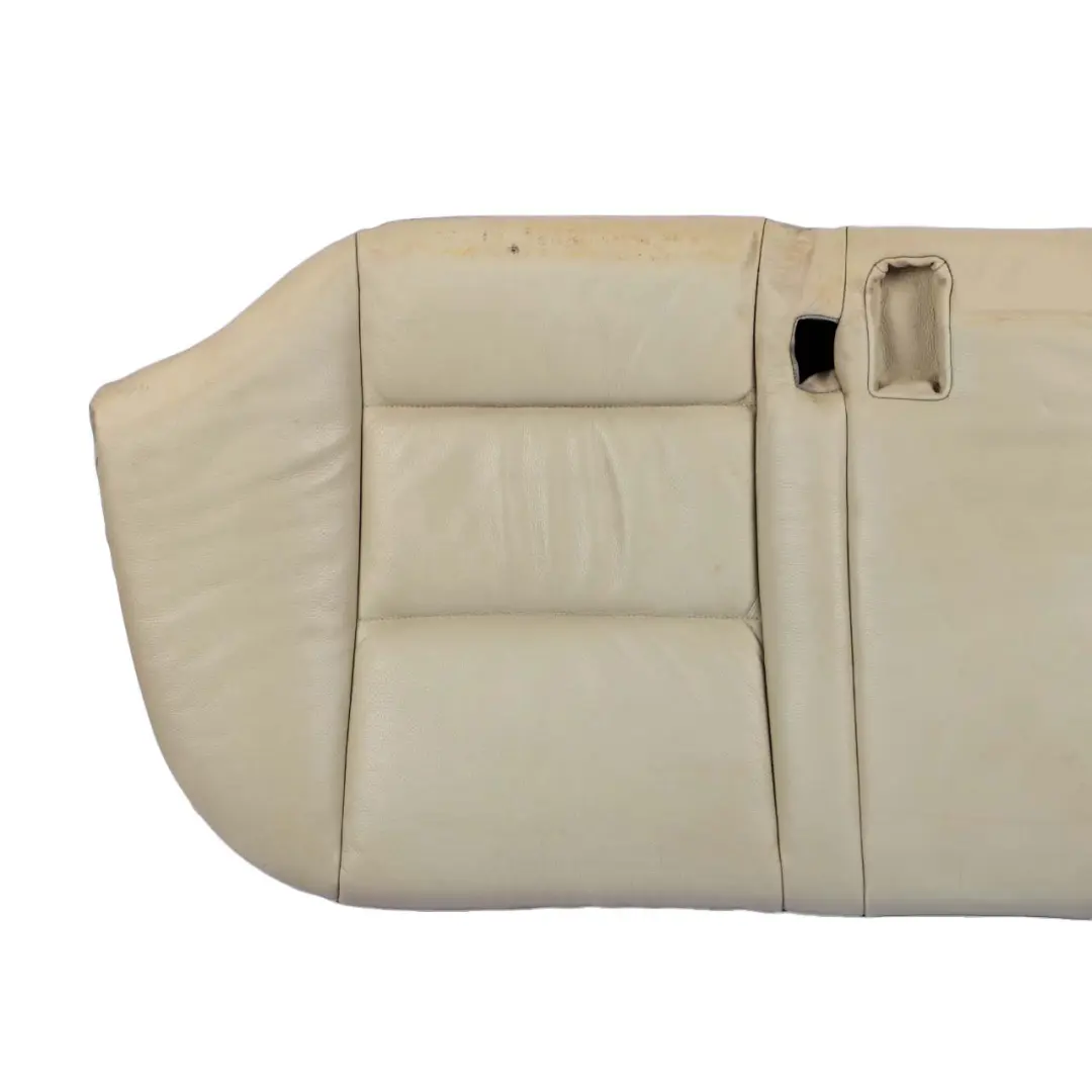 BMW 5 E60 LCI Interior Rear Seat Sofa Couch Bench Leather Dakota Creambeige - SKU 7249421 - Part number 7249419
