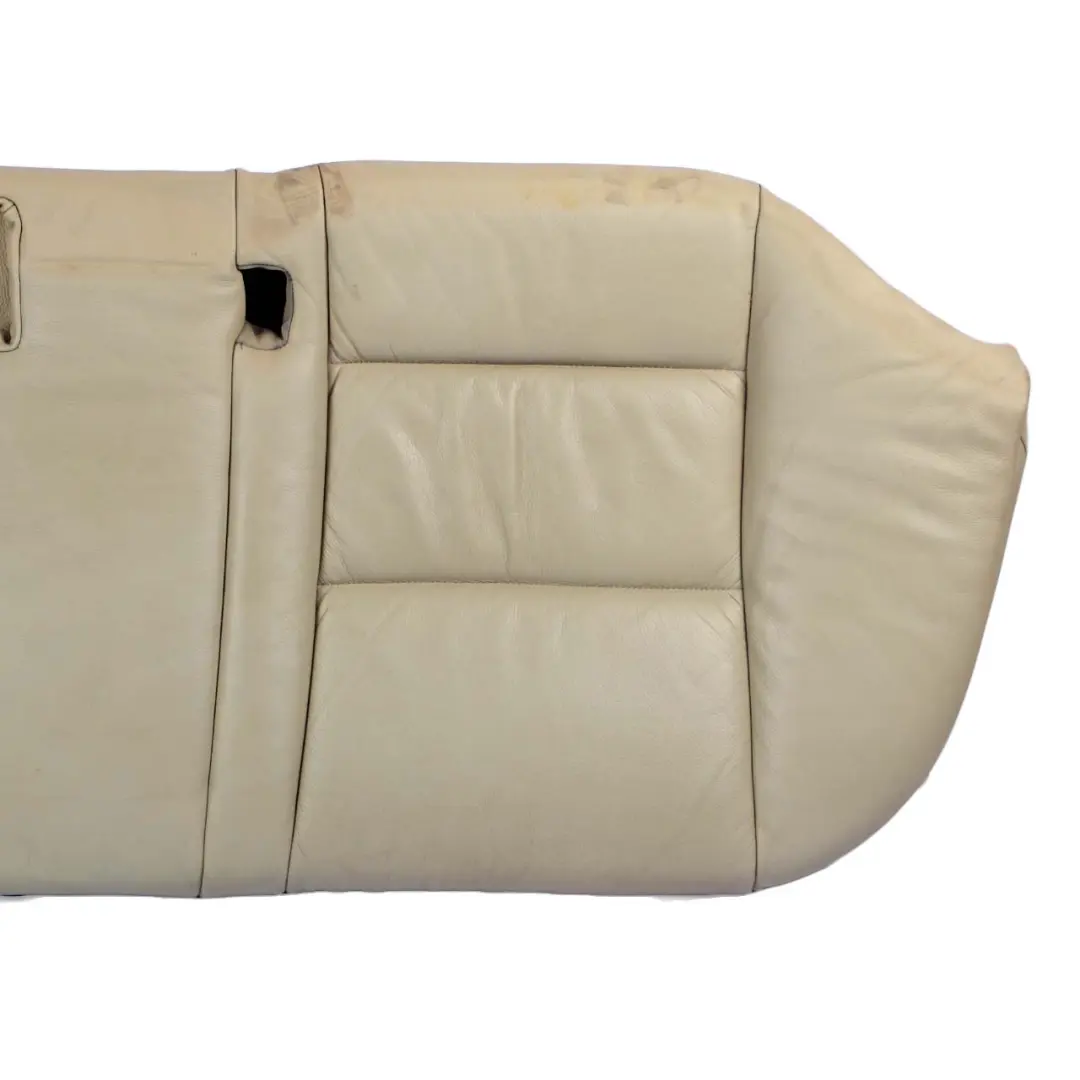 BMW 5 E60 LCI Interior Rear Seat Sofa Couch Bench Leather Dakota Creambeige - SKU 7249421 - Part number 7249419