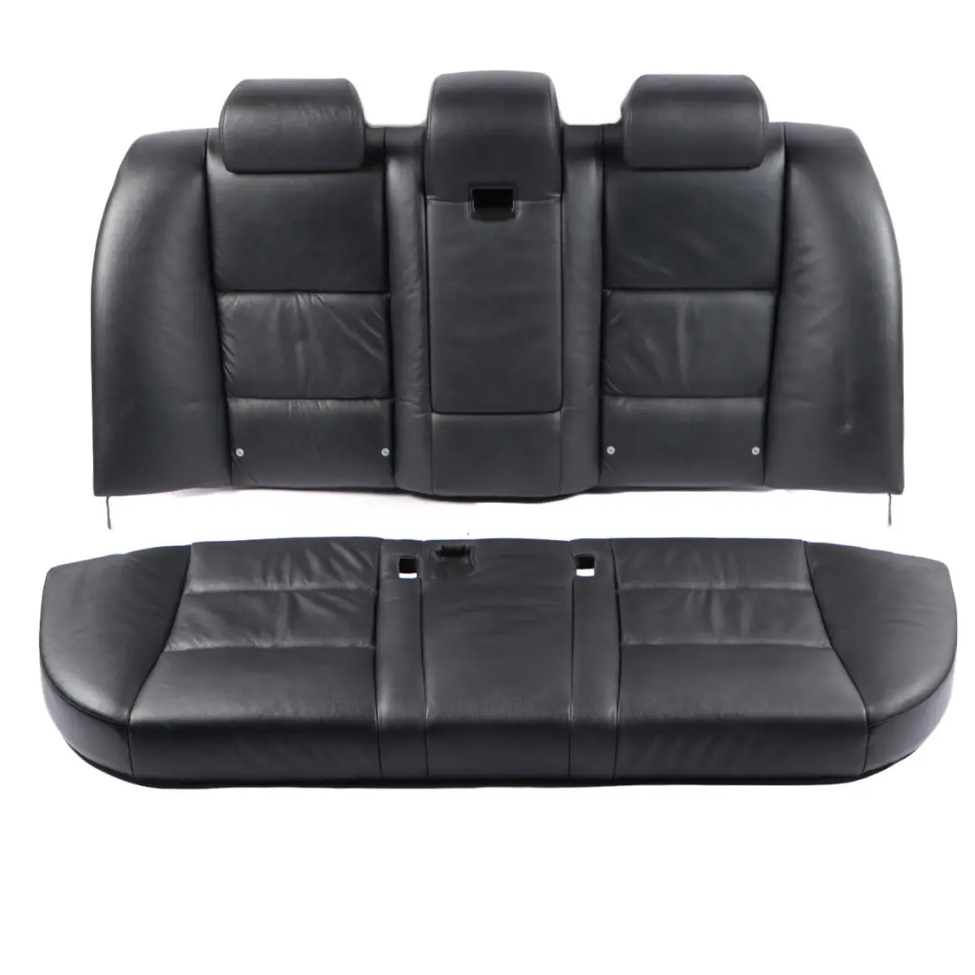 BMW 5 Series E60 LCI Sport Heated Black Leather Interior Seats With Door Cards - SKU 7249491-1 - Part number 7249491