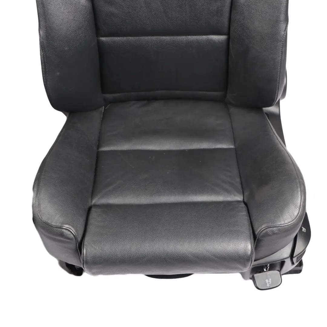 Heated Black Leather Interior Seats With Door Cards to BMW 5 Series E60 LCI Sport with Part number 7249491 BMW 5 Series E60 LCI Sport Heated Black Leather Interior Seats With Door Cards - SKU 7249491-1 - Part number 7249491