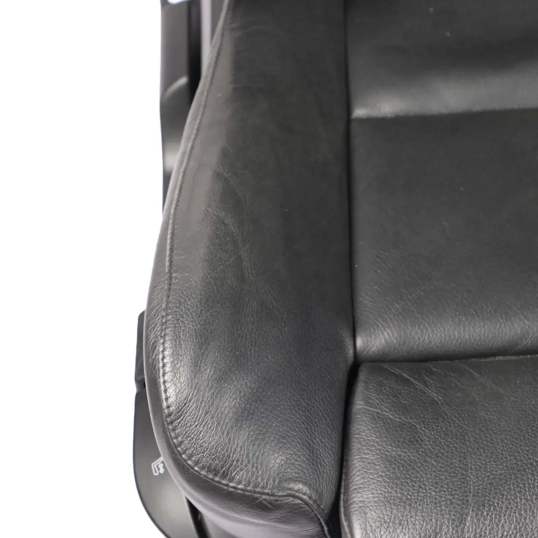 BMW 5 Series E60 LCI Sport Heated Black Leather Interior Seats With Door Cards - SKU 7249491-1 - Part number 7249491