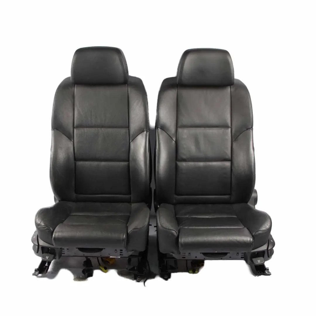  Leather Seats BMW E60 E61 LCI Sport Heated Black Dakota Interior Front Seat - SKU 7249491-5 - Part number 7249491