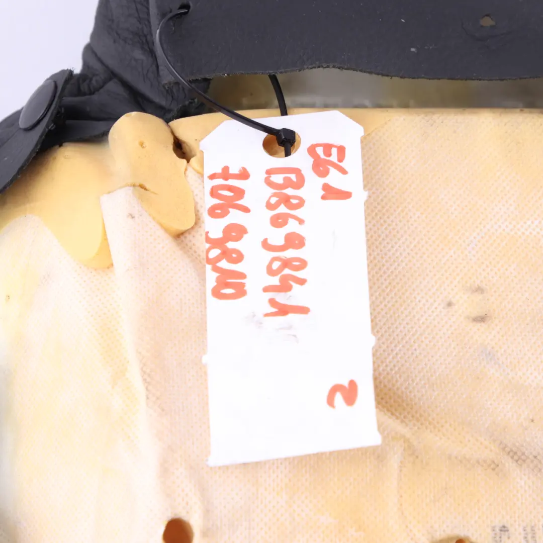 Front Left Right N/O/S Comfort Seat Cover Black Leather to BMW E60 E61 Seat Cover with Part number 7249499 BMW E60 E61 Seat Cover Front Left Right N/O/S Comfort Seat Cover Black Leather - SKU 7249499 - Part number 7249499