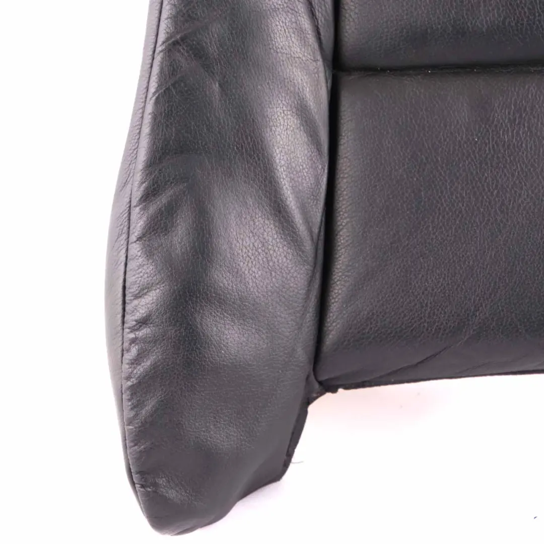 BMW E60 E61 Seat Cover Front Left Right N/O/S Comfort Seat Cover Black Leather - SKU 7249499 - Part number 7249499
