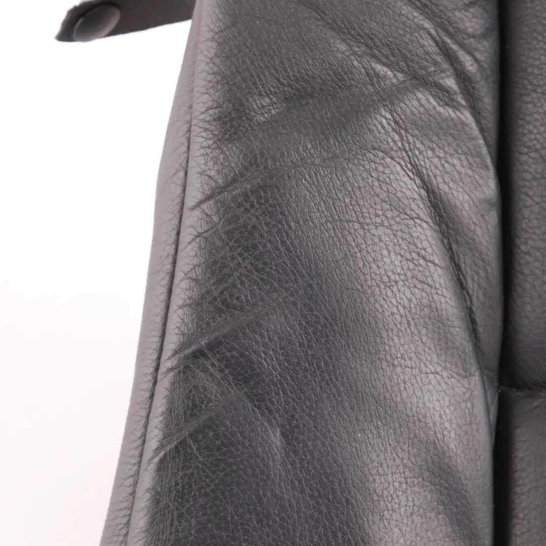 BMW E60 E61 Seat Cover Front Left Right N/O/S Comfort Seat Cover Black Leather - SKU 7249499 - Part number 7249499