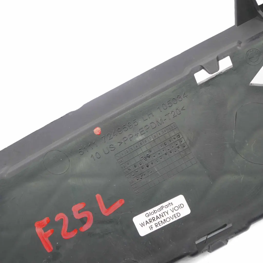  Embellecedor Parachoques DelanteroBMW X3 F25 Rejilla Cerrada Izquierda - SKU 7249595 - Número de pieza 7249595