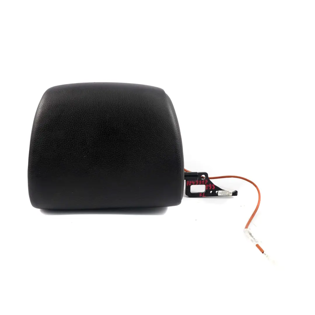 BMW E93 Convertible Seat Headrest Front Left N/S Head Rest Black Leather - SKU 7249917 - Part number 7249917