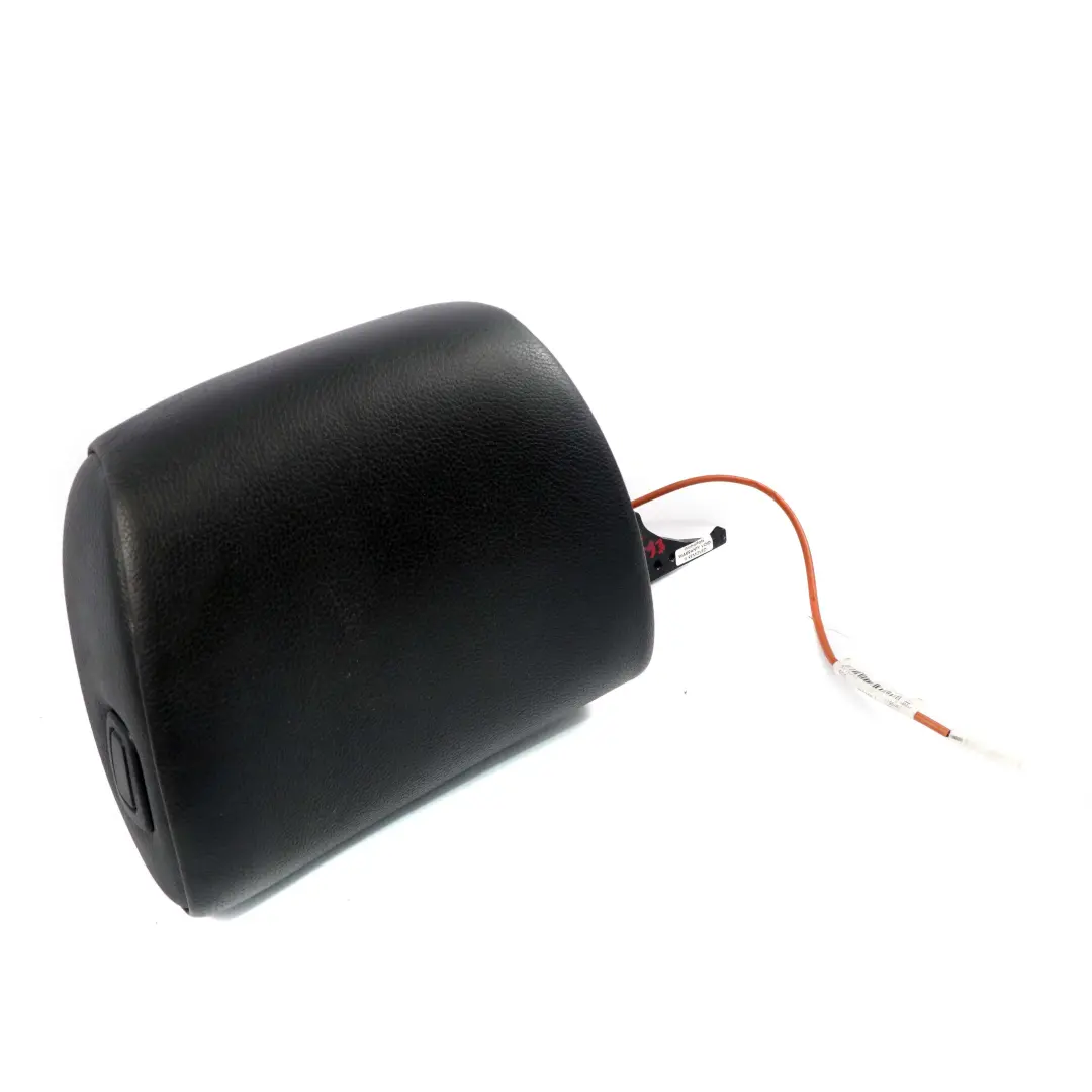 BMW E93 Convertible Seat Headrest Front Left N/S Head Rest Black Leather - SKU 7249917 - Part number 7249917
