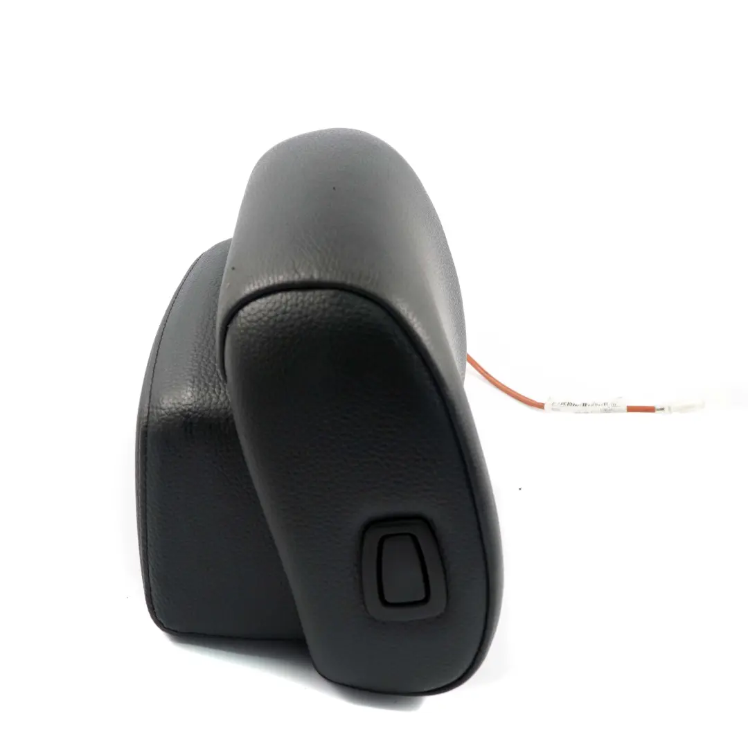 BMW E93 Convertible Seat Headrest Front Left N/S Head Rest Black Leather - SKU 7249917 - Part number 7249917