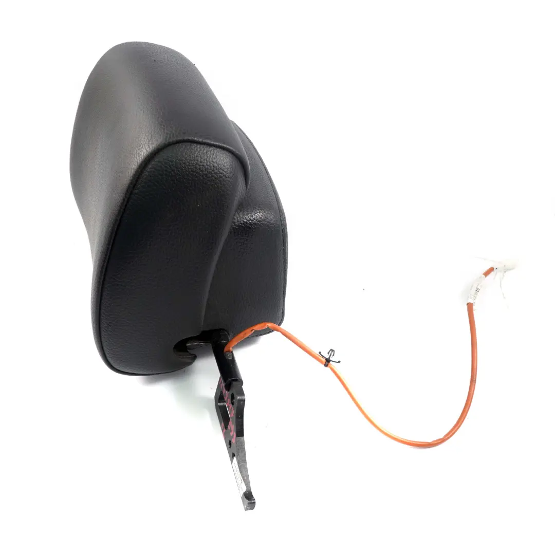 BMW E93 Convertible Seat Headrest Front Left N/S Head Rest Black Leather - SKU 7249917 - Part number 7249917