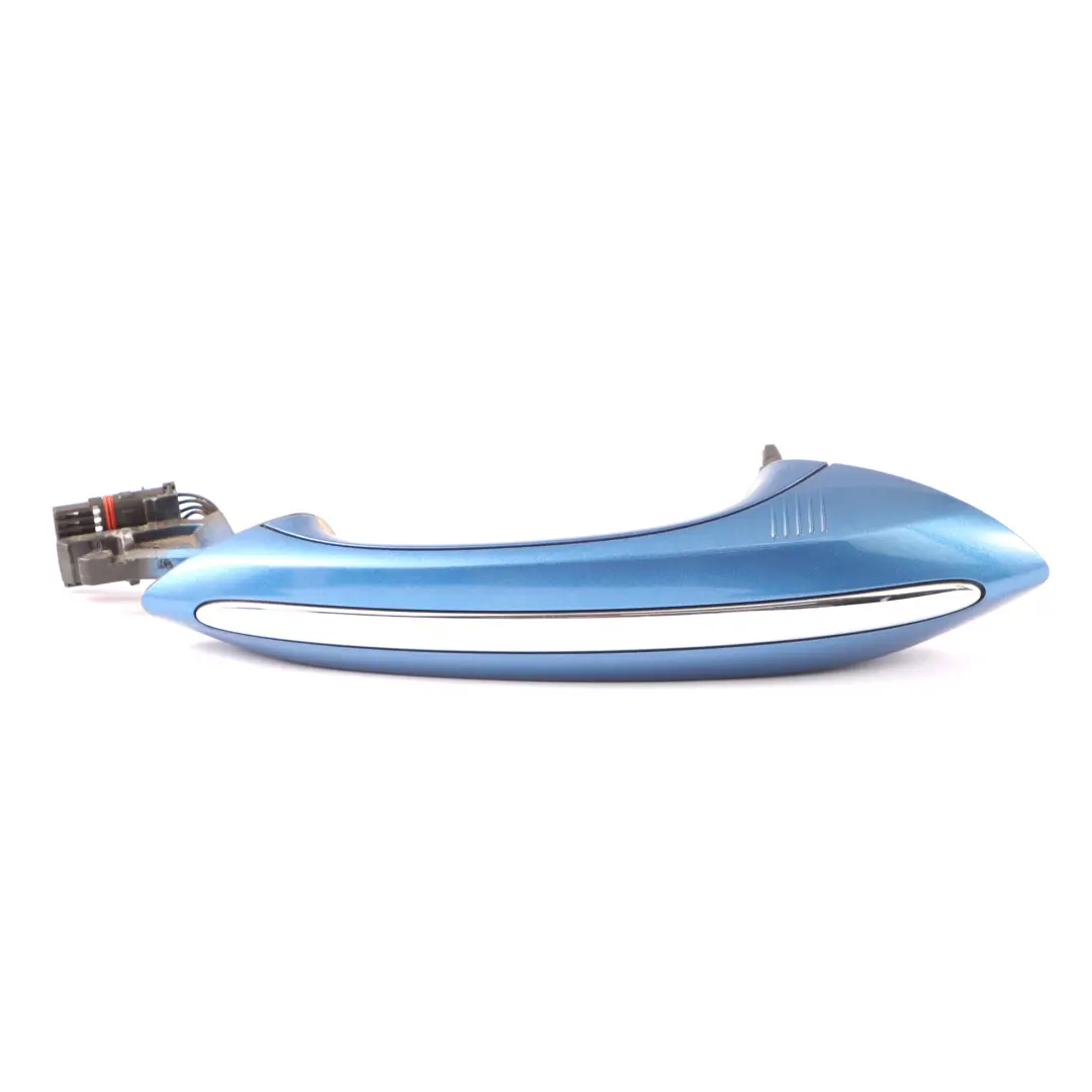 Tirador puerta Agarre Exterior Delantero Trasero Izquierdo Azul para BMW F10 F11 con número de pieza 7249981 BMW F10 F11 Tirador puerta Agarre Exterior Delantero Trasero Izquierdo Azul - SKU 7249981-MCB - Número de pieza 7249981