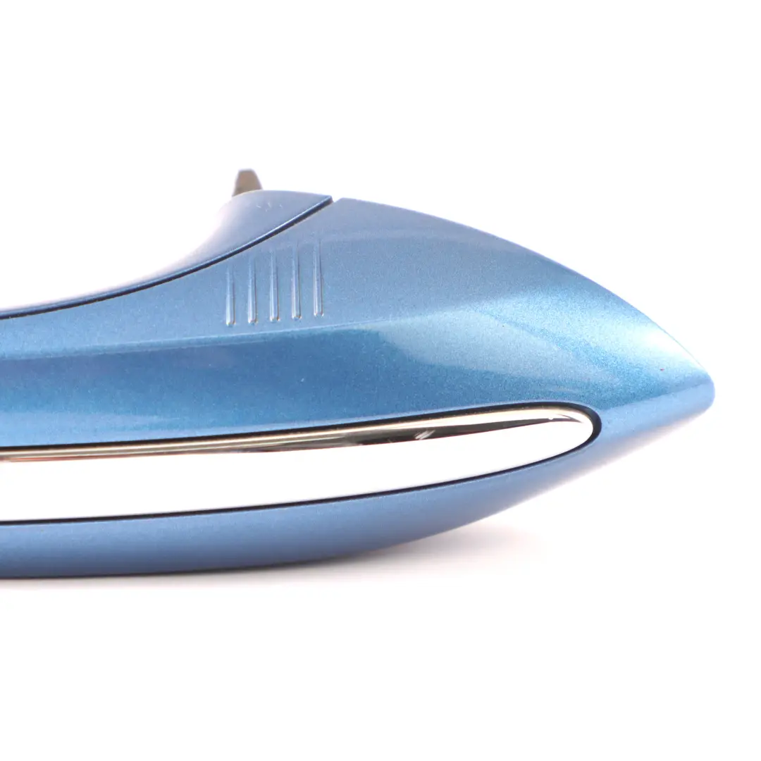 Poignée porte Prise extérieure Avant Arrière Gauche Monte Carlo Blue pour BMW F10 F11 à propos du numéro de pièce 7249981 BMW F10 F11 Poignée porte Prise extérieure Avant Arrière Gauche Monte Carlo Blue - SKU 7249981-MCB - Numéro de pièce 7249981