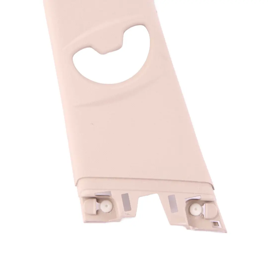 Column B Trim Pillar Upper Left N/S Cover Panel Oyster to BMW F20 with Part number 7221025 BMW F20 Column B Trim Pillar Upper Left N/S Cover Panel Oyster - SKU 7250199 - Part number 7221025