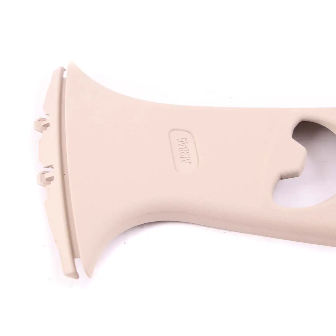 BMW F20 Column B Trim Pillar Upper Right O/S Cover Panel Oyster - SKU 7250200 - Part number 7221026