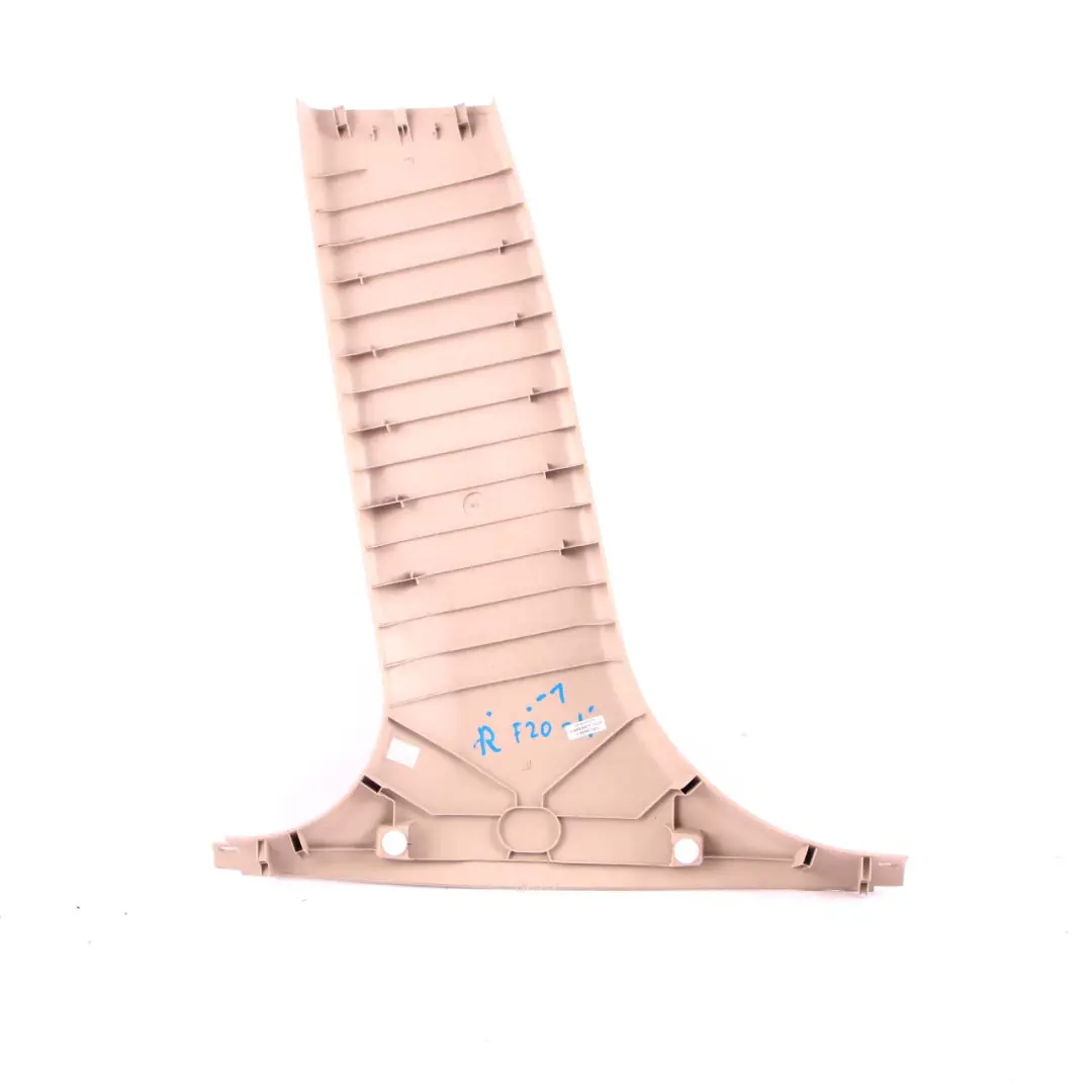 B-Pillar BMW F20 Cover Column Bottom Interior Trim Right O/S Oyster 7221028 to with Part number 7250204 B-Pillar BMW F20 Cover Column Bottom Interior Trim Right O/S Oyster 7221028 - SKU 7250204 - Part number 7250204