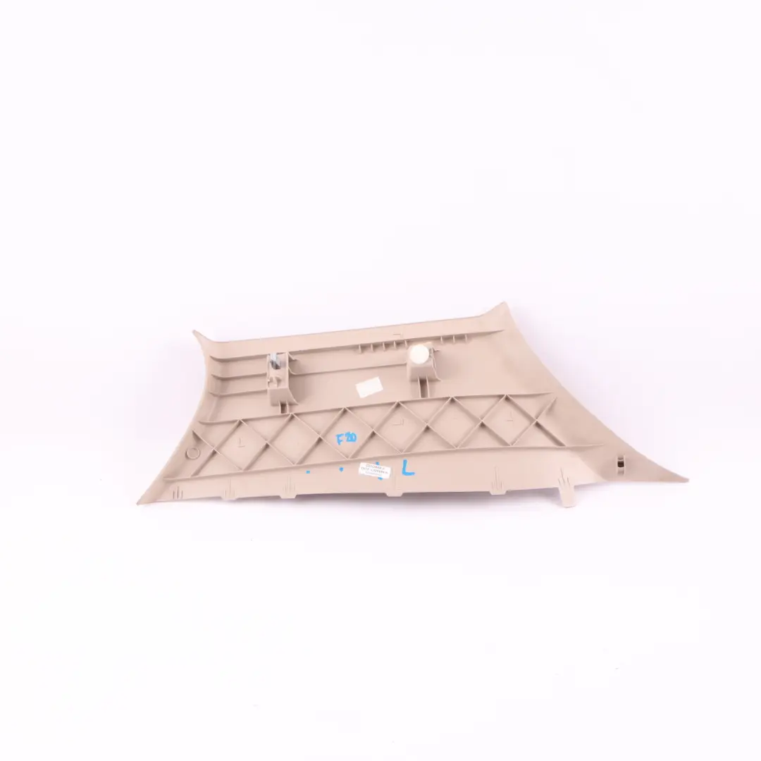Trim Cover Panel Column C Pillar Left N/S Oyster 7221029 to BMW F20 LCI with Part number 7250207 BMW F20 LCI Trim Cover Panel Column C Pillar Left N/S Oyster 7221029 - SKU 7250207 - Part number 7250207