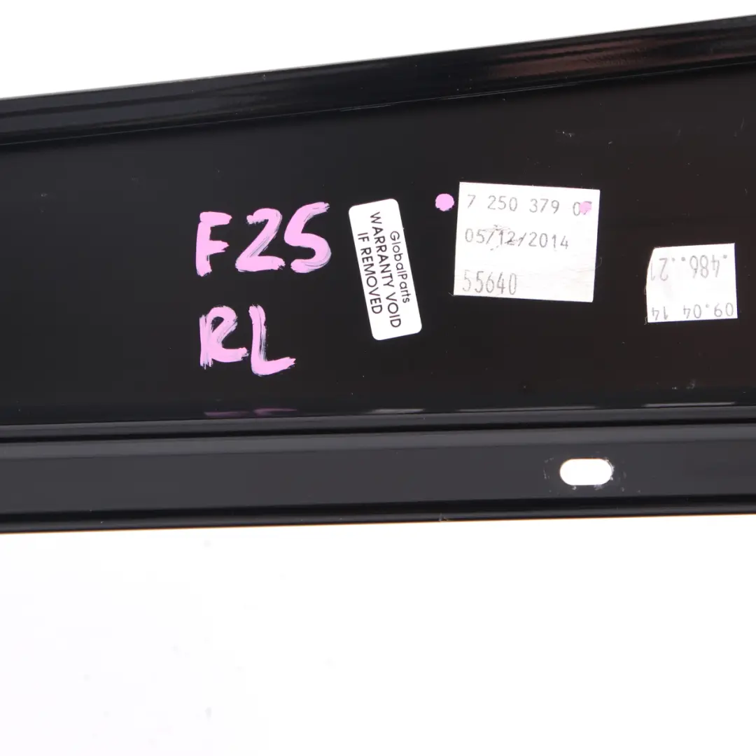 Türsäulenabdeckung Säule B hinten links N/S Trim Hochglanz für BMW X3 F25 mit Teilenummer 7250379 BMW X3 F25 Türsäulenabdeckung Säule B hinten links N/S Trim Hochglanz - SKU 7250379 - Teilenummer 7250379