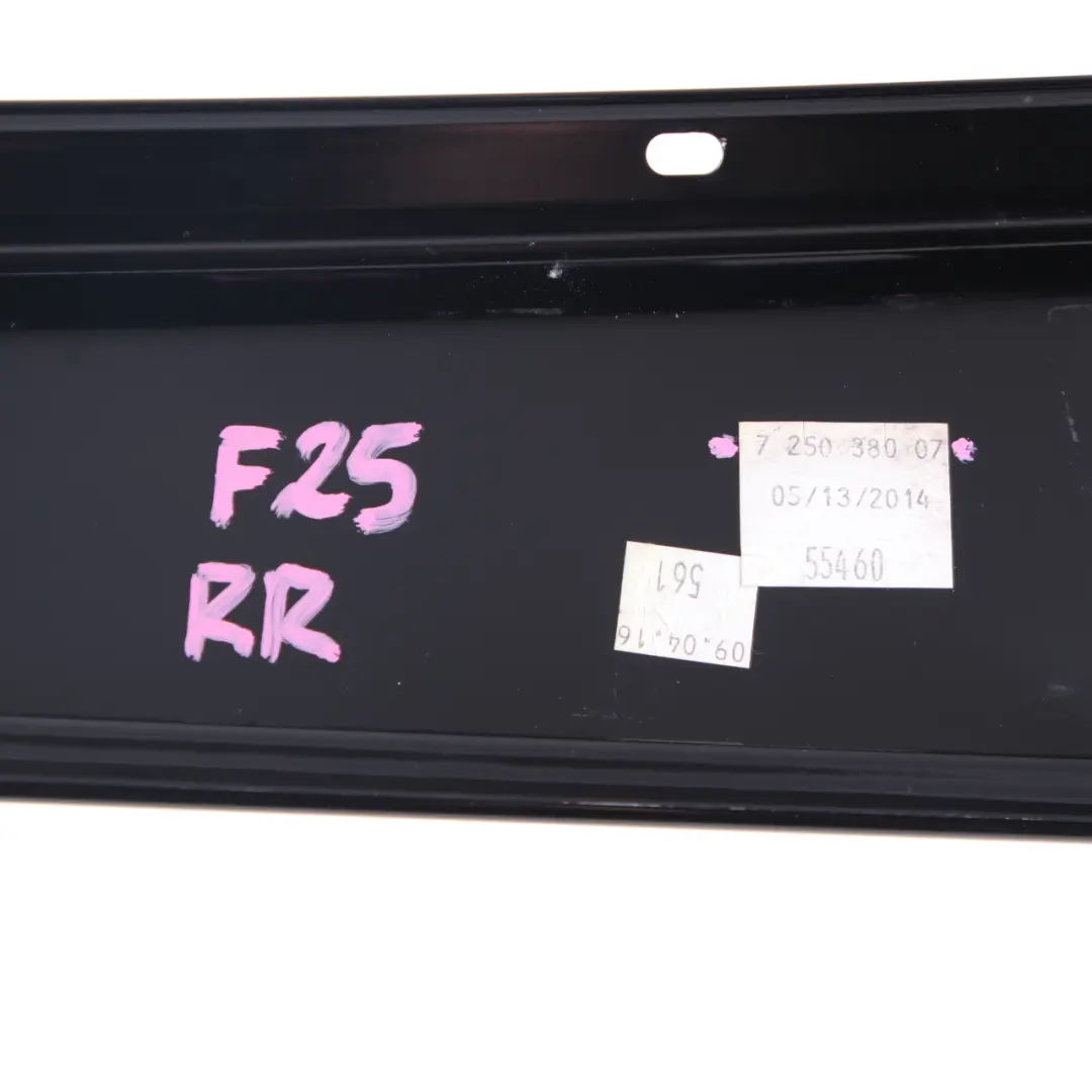 BMW X3 F25 Door Pillar B Cover Rear Right High Gloss - SKU 7250380 - Part number 7250380