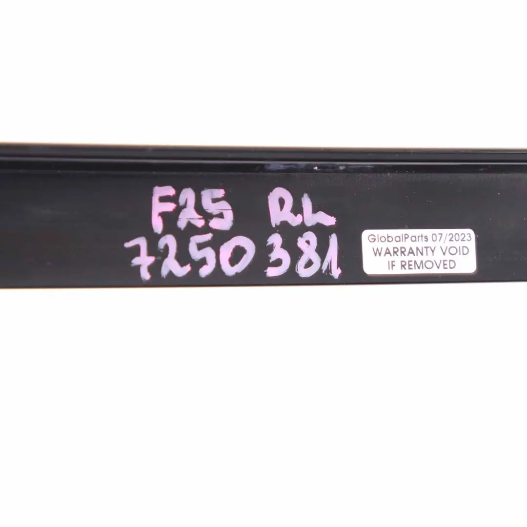 BMW X3 F25 Listwa Drzwi Osłona Słupka C Lewy Tył Shadow Line - SKU 7250381 - Numer Części 7250381