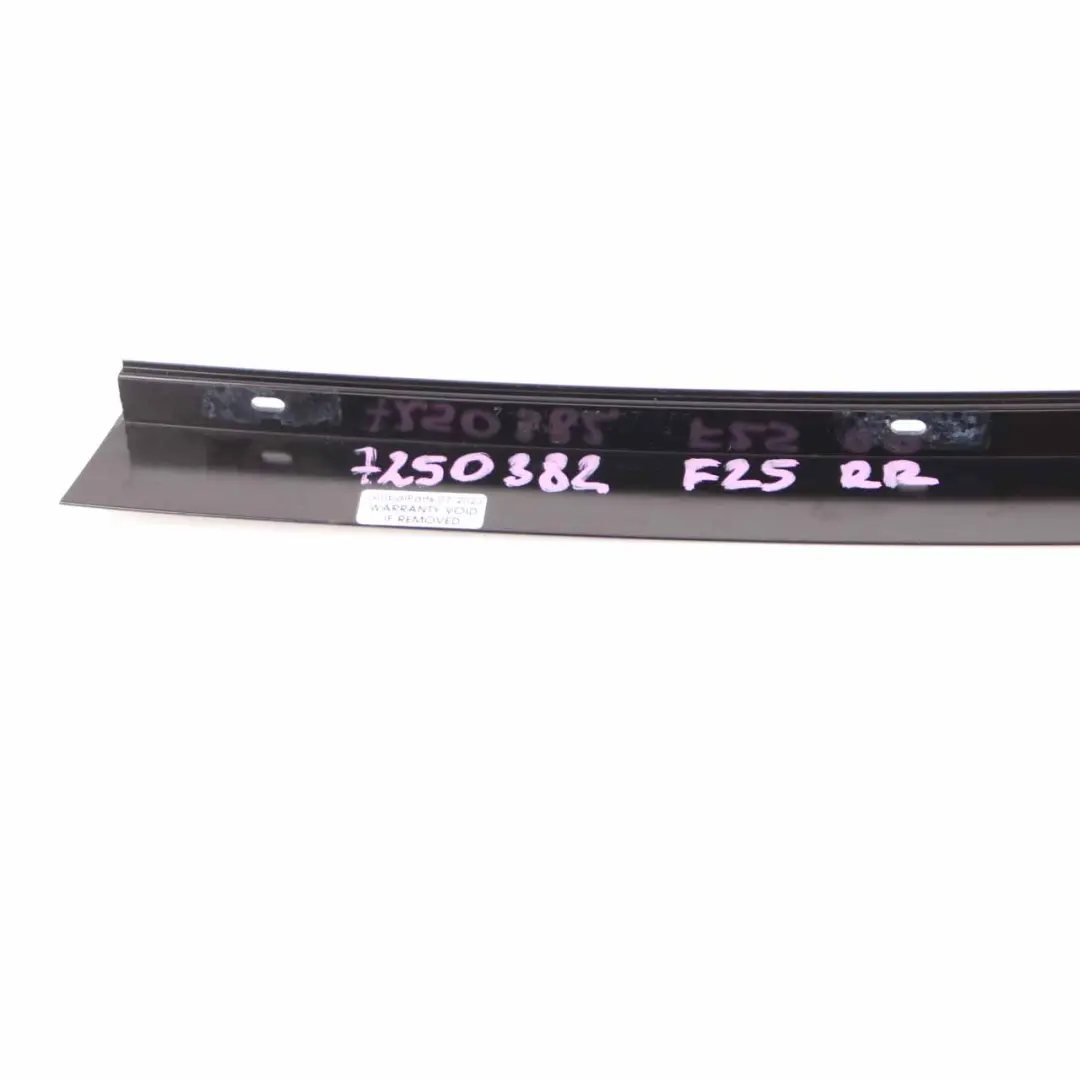 BMW X3 F25 Couvre Colonne C Porte Arrière Droite Bande de Décoration Brillante - SKU 7250382 - Numéro de pièce 7250382