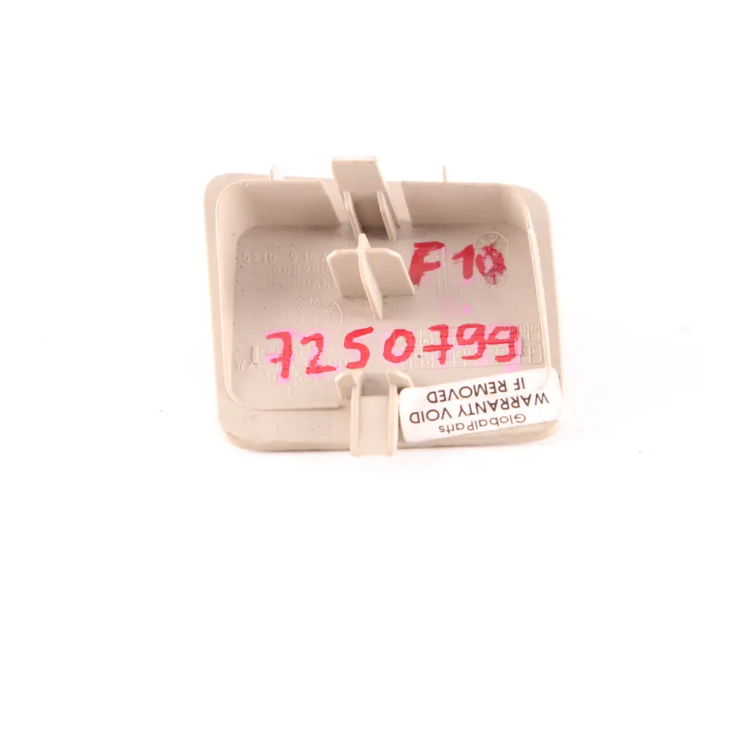  Front Seat Cover BMW F10 F11 Trim Cap Panel Front Left N/S Oyster 9157205 - SKU 7250799 - Part number 7250799