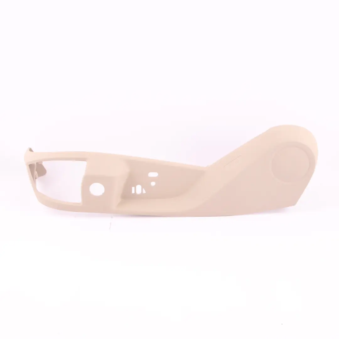 BMW F10 F11 Front Seat Cover Outer Trim Panel Left Oyster - SKU 7250801 - Part number 7250801