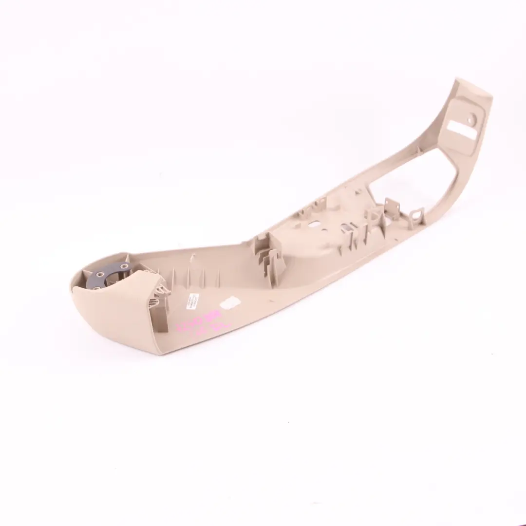 BMW F10 F11 Asiento Delantero Cubierta Exterior Panel Izquierdo Oyster - SKU 7250801 - Número de pieza 7250801