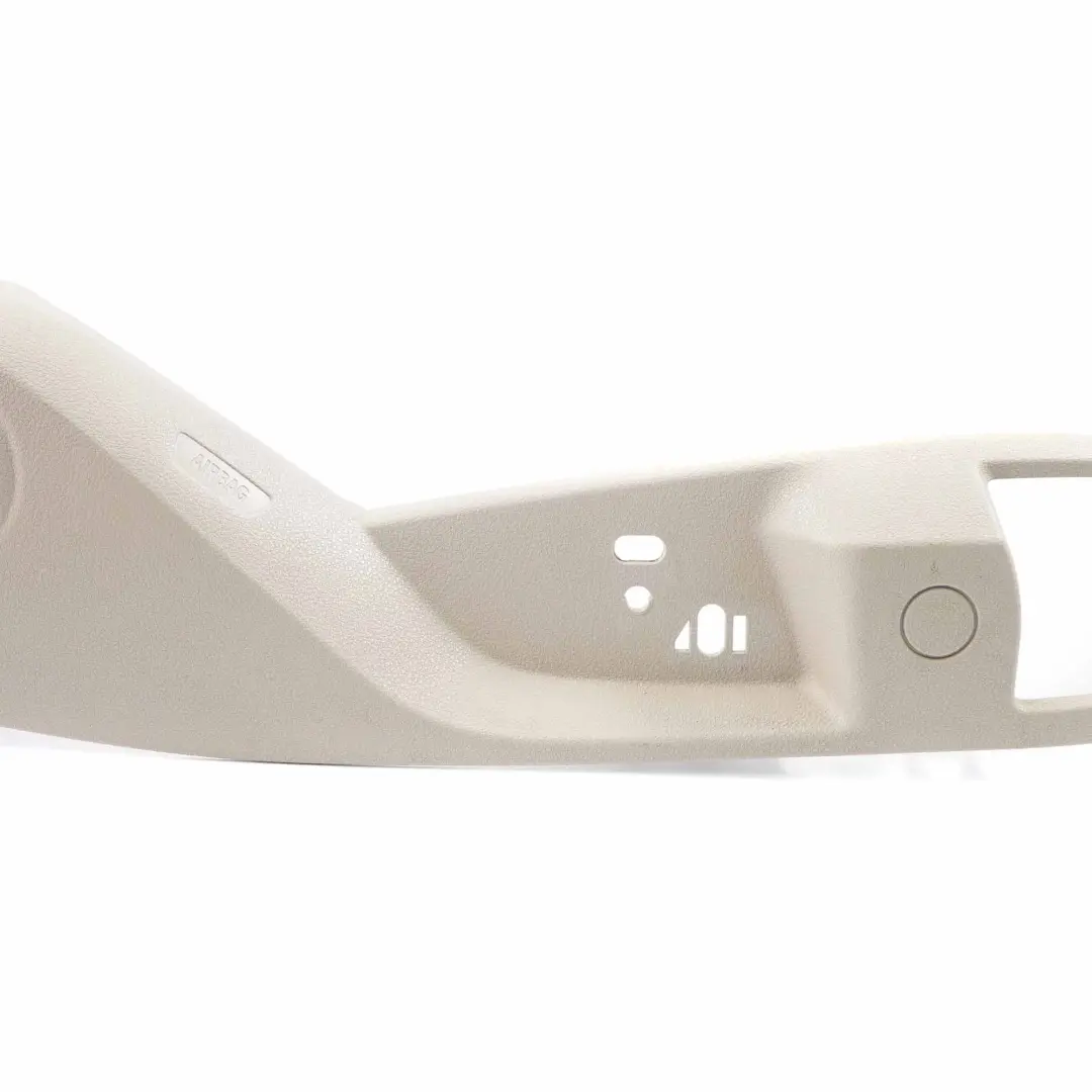 Front Seat Cover BMW F10 F11 1 Outer Trim Panel Right O/S Oyster to with Part number 7250802 Front Seat Cover BMW F10 F11 1 Outer Trim Panel Right O/S Oyster - SKU 7250802-1 - Part number 7250802