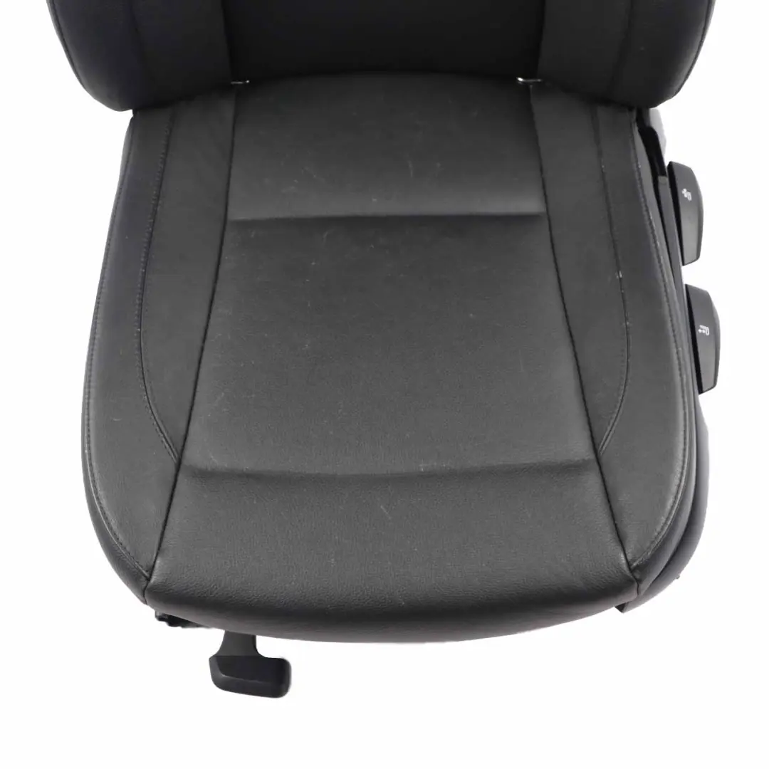 Front Seat Left N/S Leather Boston Black Interior Heated to BMW E87 with Part number 7251115 BMW E87 Front Seat Left N/S Leather Boston Black Interior Heated - SKU 7251115-1 - Part number 7251115