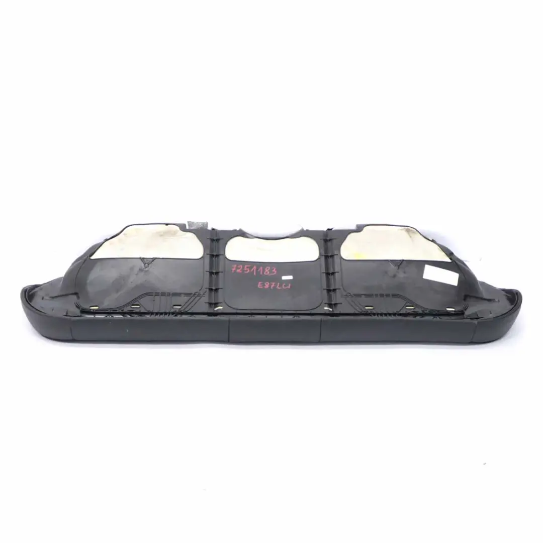 BMW E87 LCI Funda Asiento Interior Asiento Trasero Sofá Cuero Schwarz - SKU 7251183 - Número de pieza 7251183