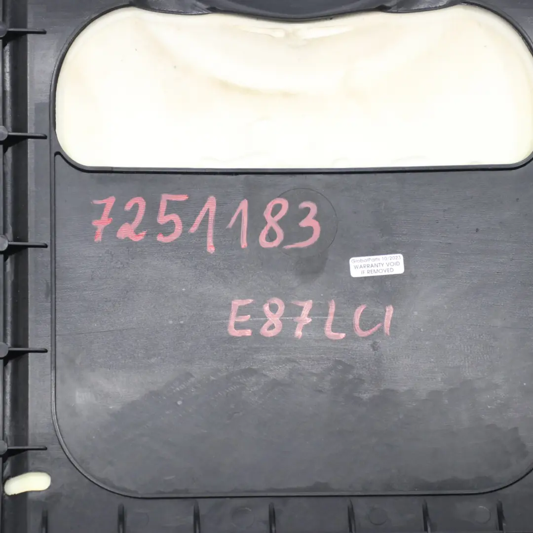 BMW E87 LCI Funda Asiento Interior Asiento Trasero Sofá Cuero Schwarz - SKU 7251183 - Número de pieza 7251183