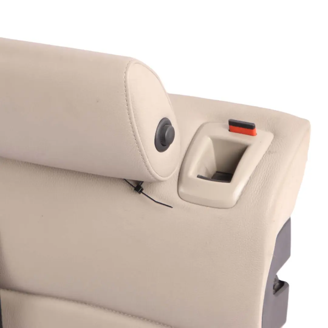 BMW E81 E87 LCI Rücksitzbezug Leder Rückenlehne Links Beige - SKU 7251198 - Teilenummer 7251198
